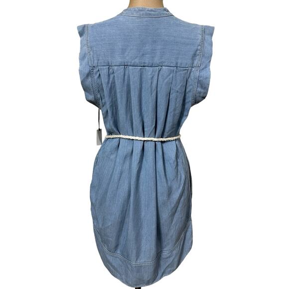 L'AGENCE Blue Mini Dress - Picture 4 of 9